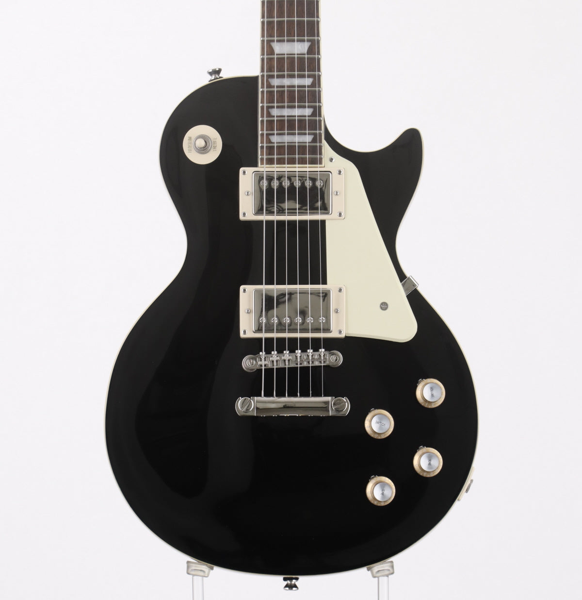 中古品 Gibson USA Les Paul Traditional Ebony 冬の