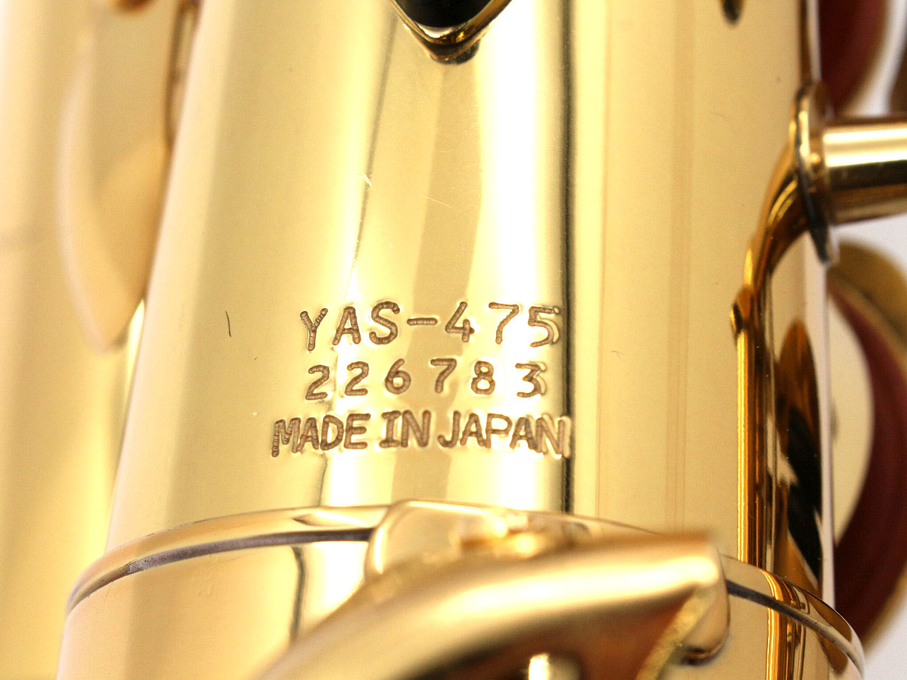 [SN 226783] USED YAMAHA / Alto saxophone YAS-475, all tampos replaced [20]