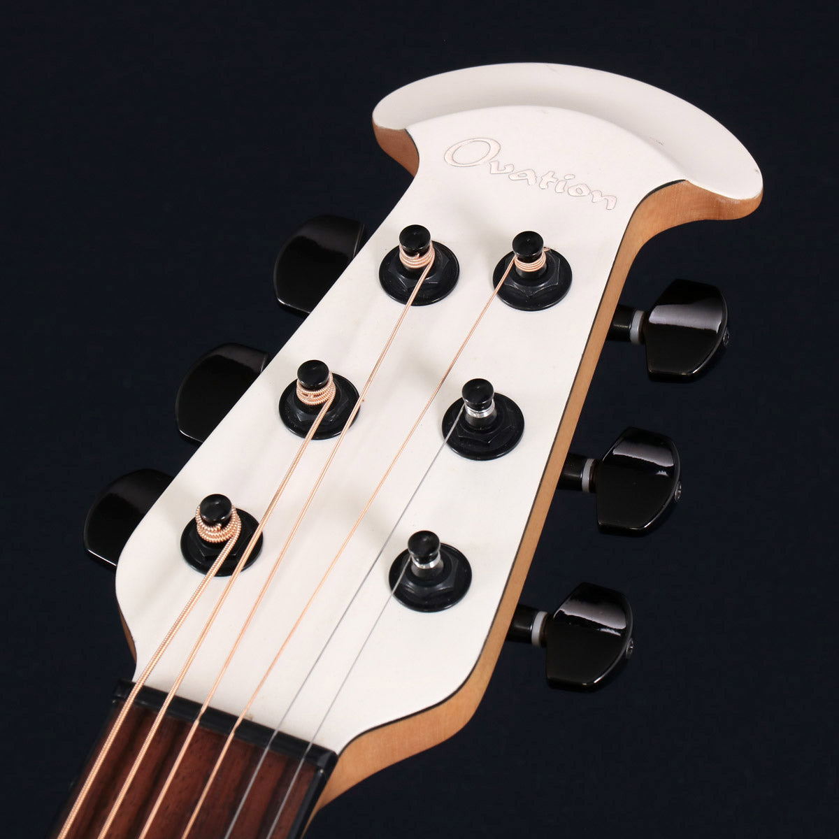 [SN K16080242] USED Ovation / 1778TX Ivory White [2016] Ovation Elite Acoustic Guitar Eleaco [08]