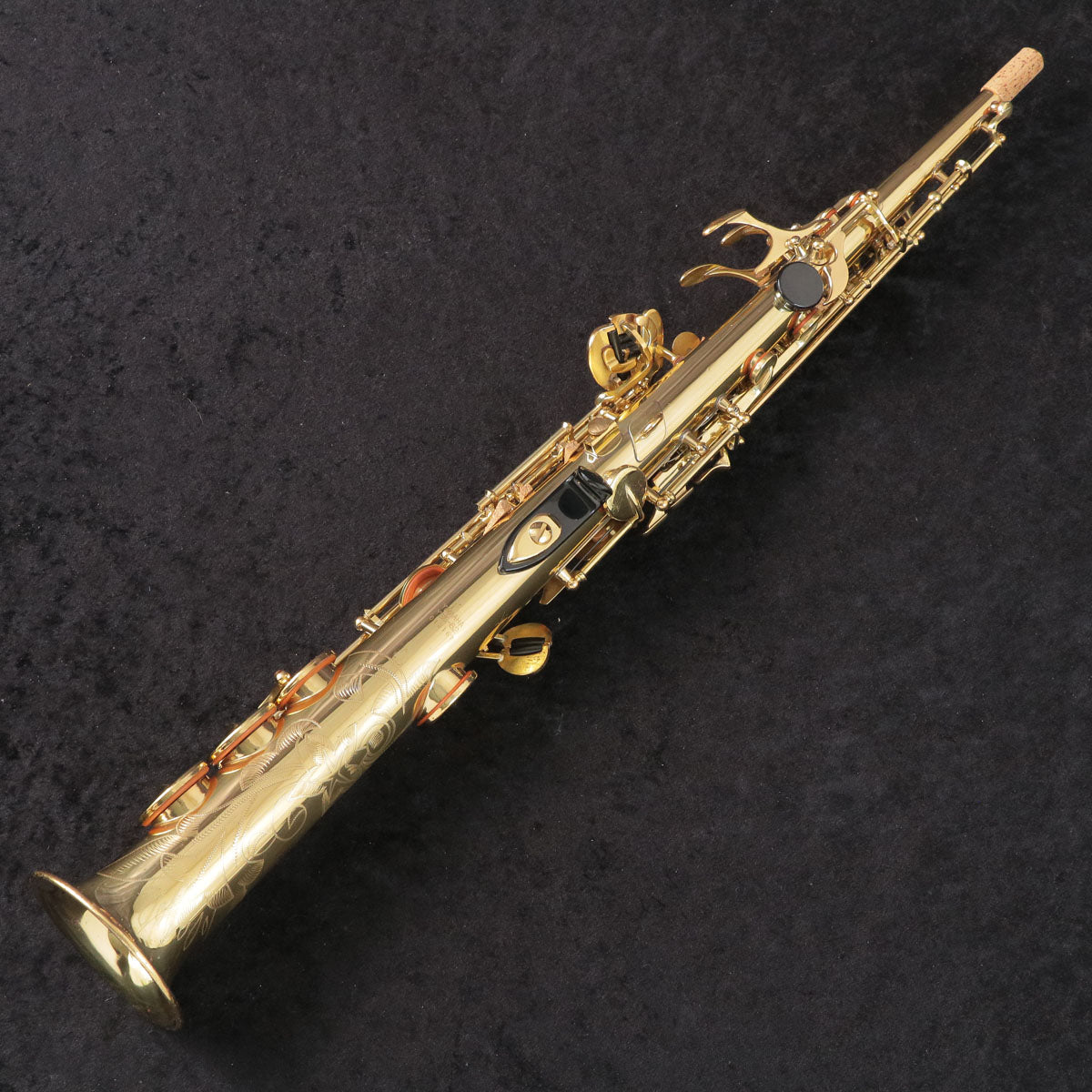 [SN 13167] USED YAMAHA / Soprano YSS-62 Puerple LOGO SN.13xxx Soprano saxophone, all tampos replaced [03]
