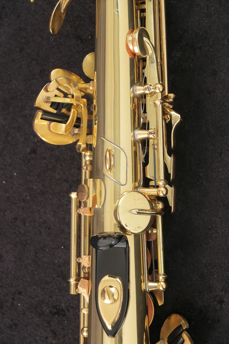 [SN 13167] USED YAMAHA / Soprano YSS-62 Puerple LOGO SN.13xxx Soprano saxophone, all tampos replaced [03]