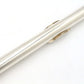 [SN 6240] USED YAMAHA / Flute YFL-351 Lip silver, all tampos replaced [09]