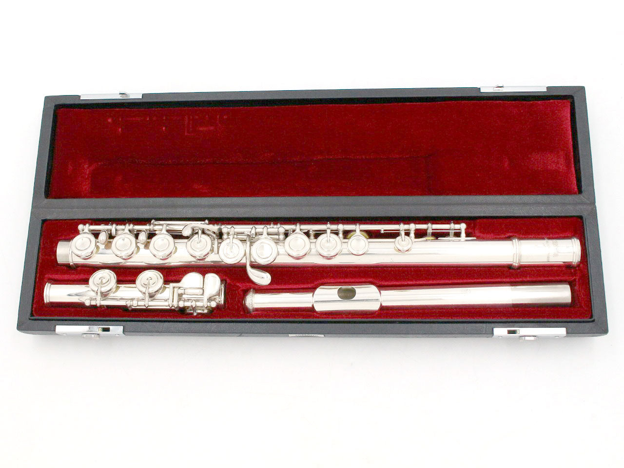 [SN 6240] USED YAMAHA / Flute YFL-351 Lip silver, all tampos replaced [09]