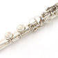 [SN 6240] USED YAMAHA / Flute YFL-351 Lip silver, all tampos replaced [09]