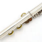 [SN 6240] USED YAMAHA / Flute YFL-351 Lip silver, all tampos replaced [09]
