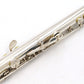 [SN 6240] USED YAMAHA / Flute YFL-351 Lip silver, all tampos replaced [09]
