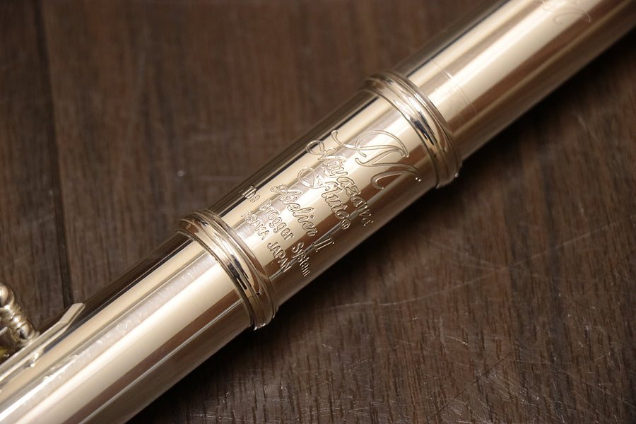 [SN 100203] USED MIYAZAWA / MIYAZAWA ATELIER Plus-2E BR Silver flute [10]
