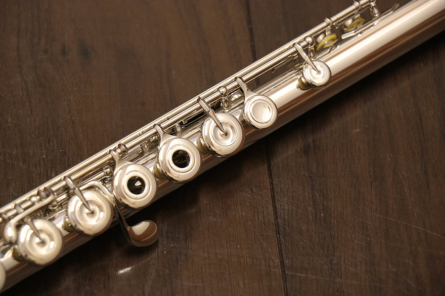 [SN 49922] USED MURAMATSU DN RH Heavy 445 all silver flute [10]