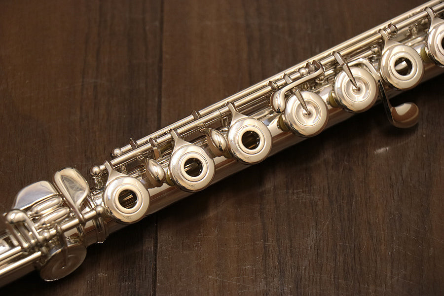 [SN 49922] USED MURAMATSU DN RH Heavy 445 all silver flute [10]