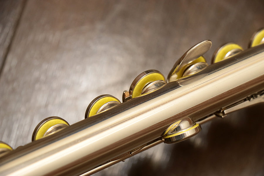 [SN 2045] USED YAMAHA / YAMAHA YFL-451 Silver Head Flute [10]