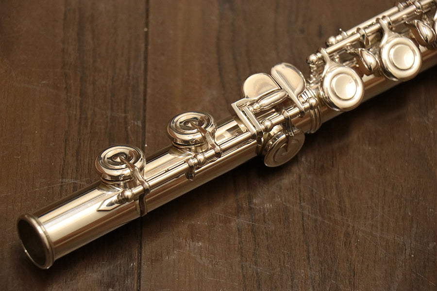 [SN 2045] USED YAMAHA / YAMAHA YFL-451 Silver Head Flute [10]