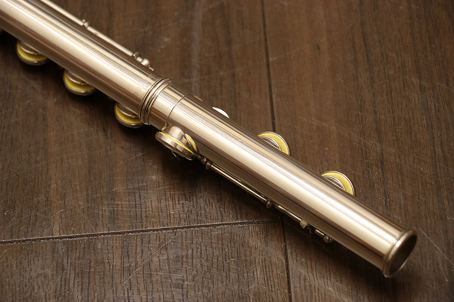 [SN 2045] USED YAMAHA / YAMAHA YFL-451 Silver Head Flute [10]