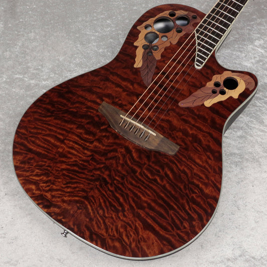 [SN CCV20030819] USED Ovation / CE48P Elite Plus Super Shallow TGE [12]