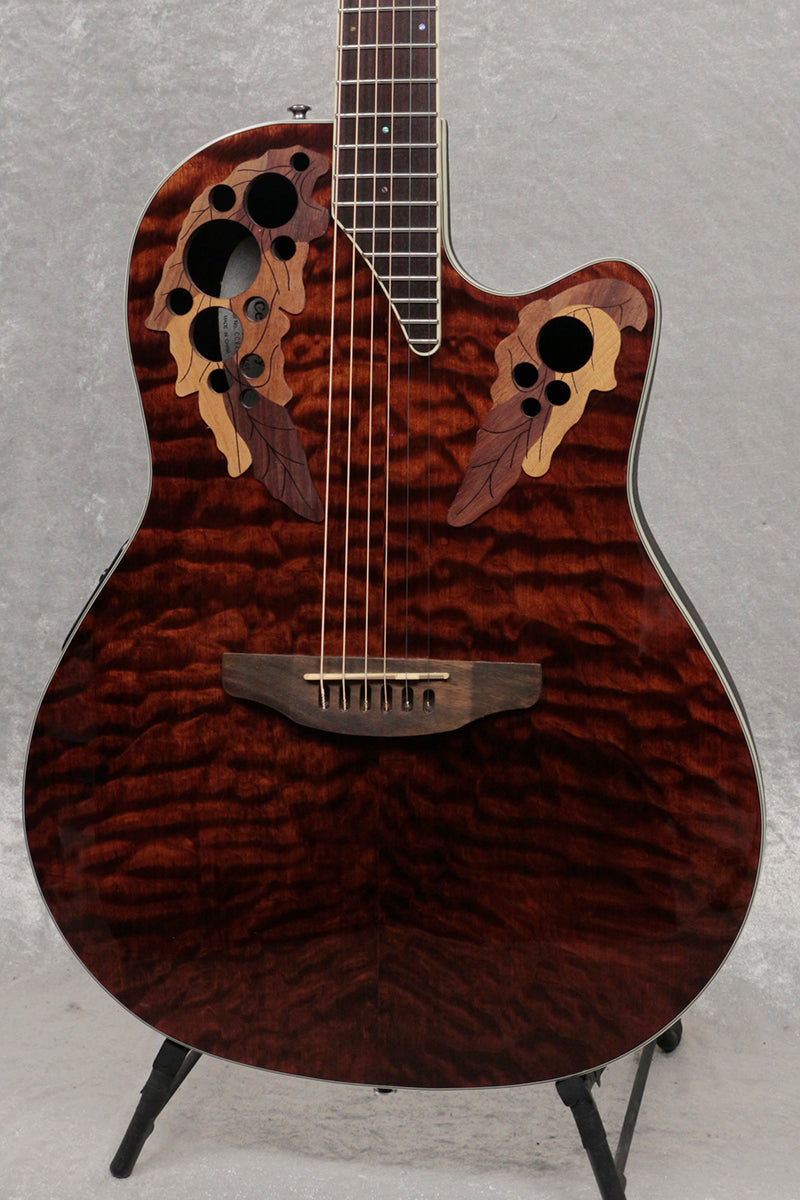 [SN CCV20030819] USED Ovation / CE48P Elite Plus Super Shallow TGE [12]