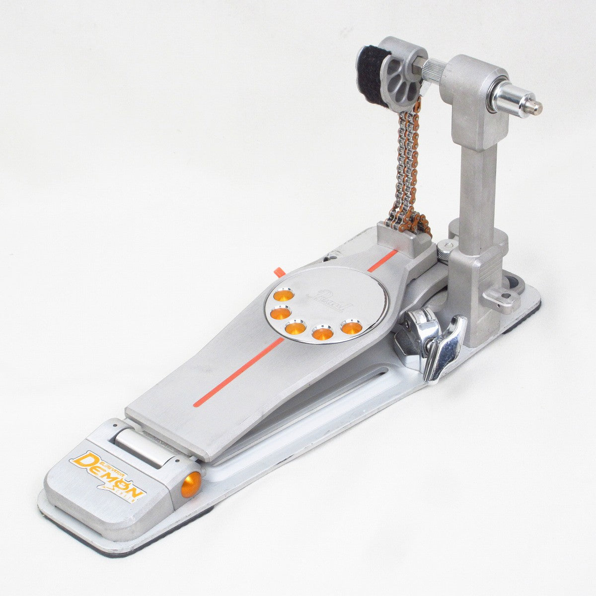 USED Pearl / P-3002C "Demon Chain Double Pedal" "Twin Pedal [09]
