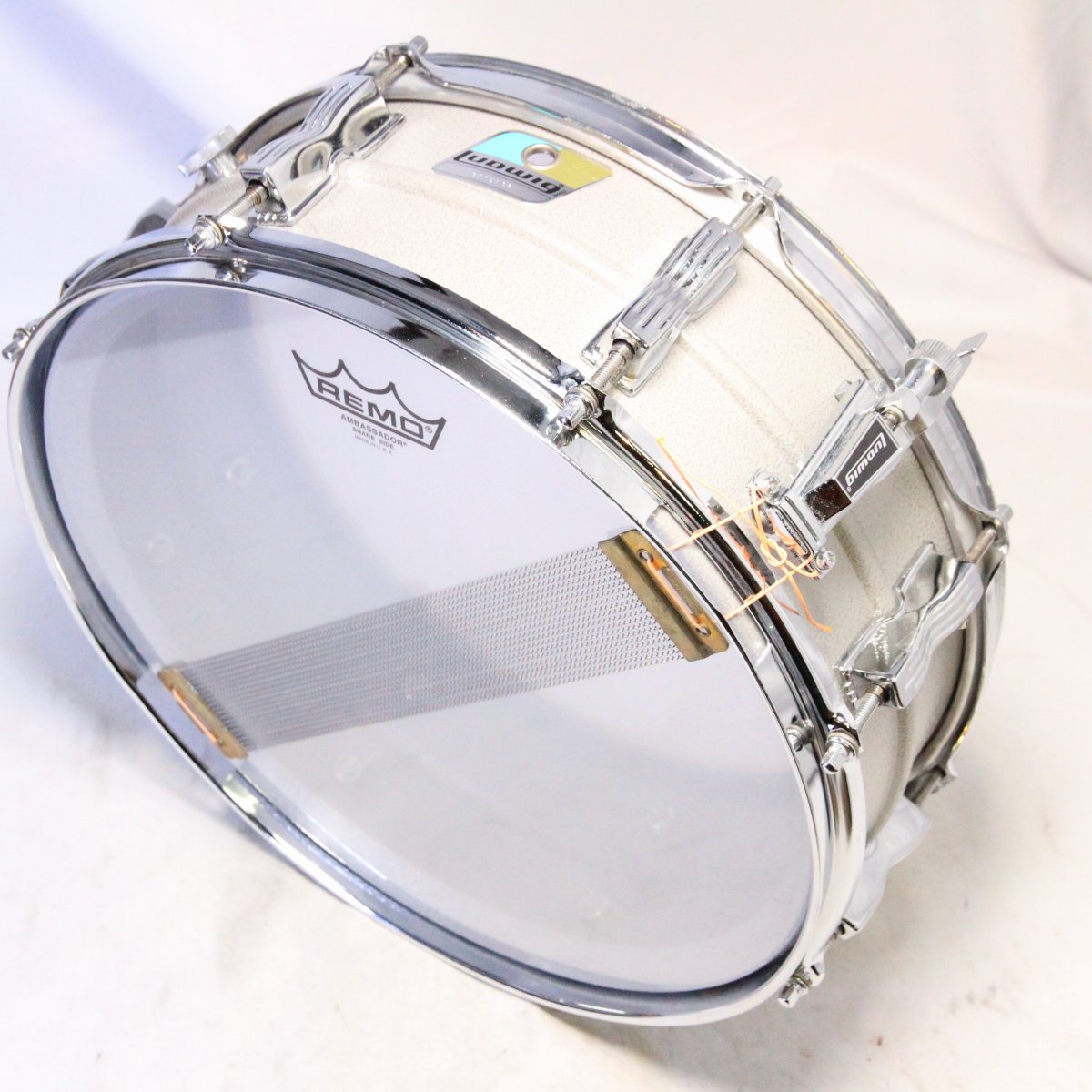 USED LUDWIG / MID80s L-404 Acrolite 14x5 Acrolite Snare Drum [08]