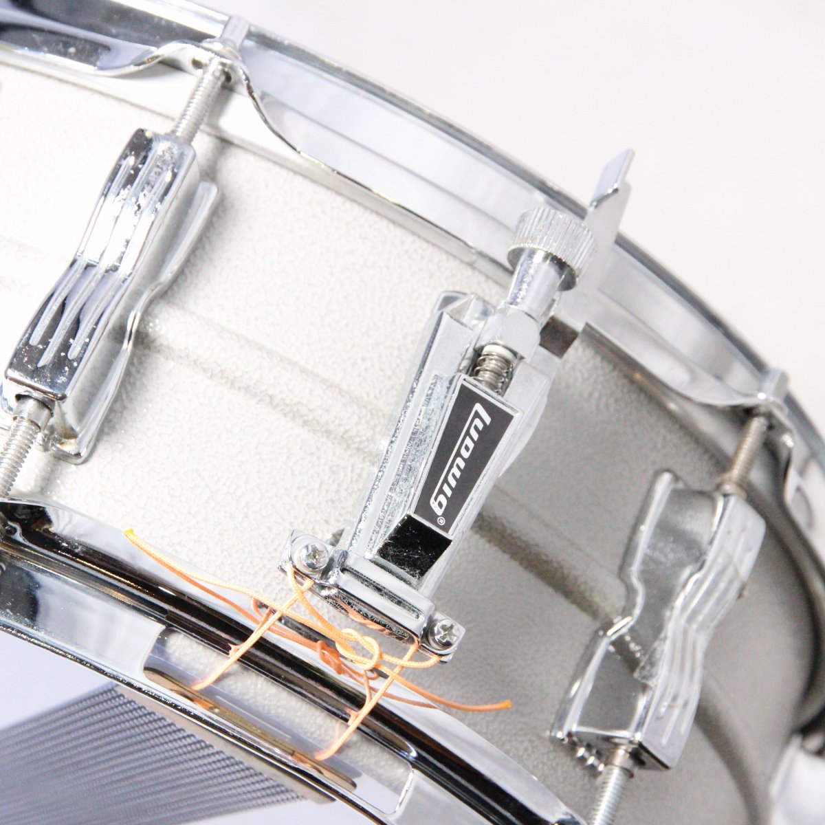 USED LUDWIG / MID80s L-404 Acrolite 14x5 Acrolite Snare Drum [08]