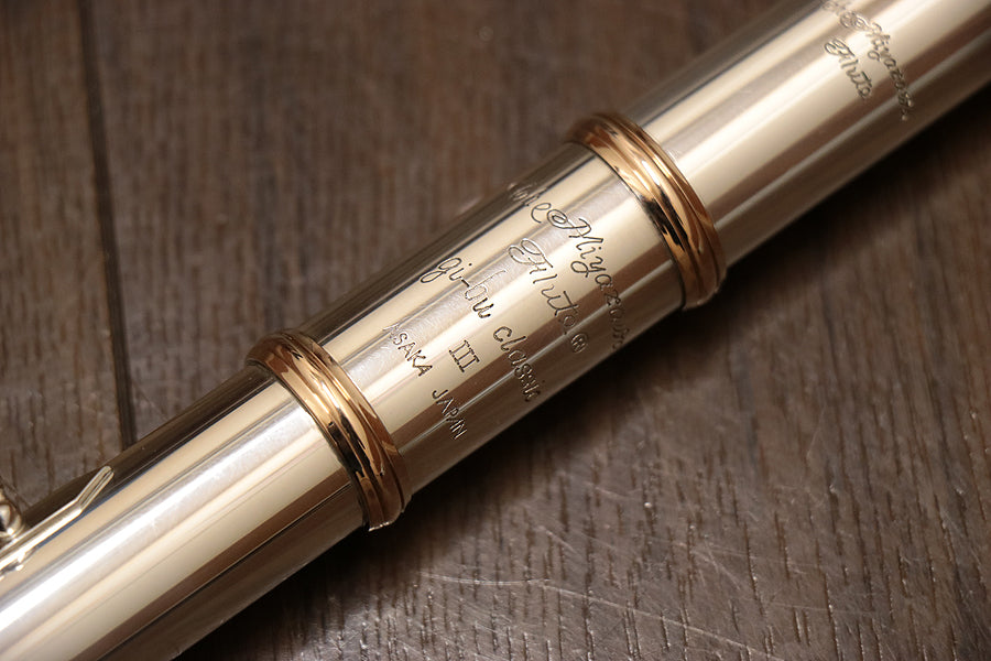 [SN 61536N] USED MIYAZAWA / Miyazawa gi-bu Classic III all silver flute [10]
