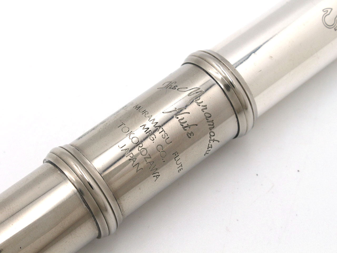 [SN K924] USED MURAMATSU / Flute M-120, silver headstock, all tampos replaced [09]