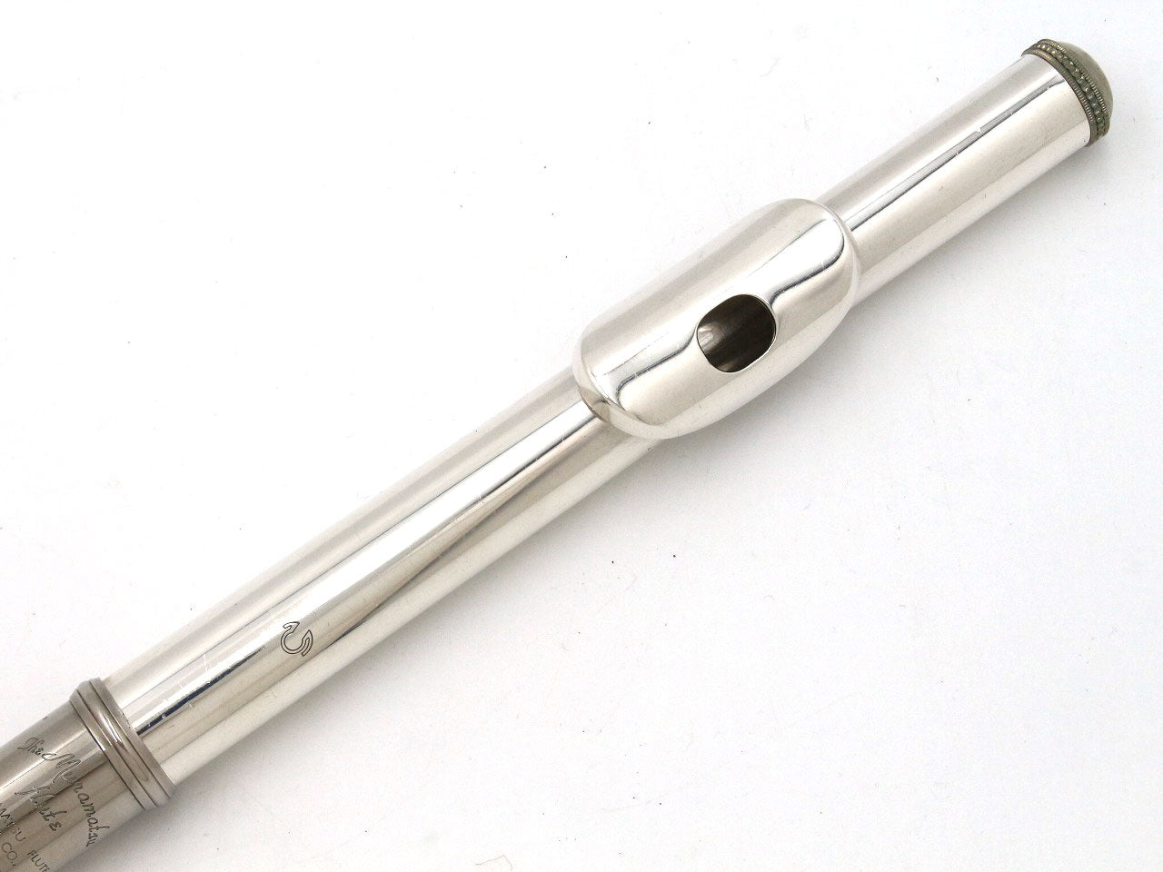 [SN K924] USED MURAMATSU / Flute M-120, silver headstock, all tampos replaced [09]