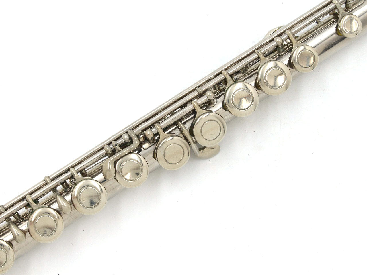 [SN K924] USED MURAMATSU / Flute M-120, silver headstock, all tampos replaced [09]