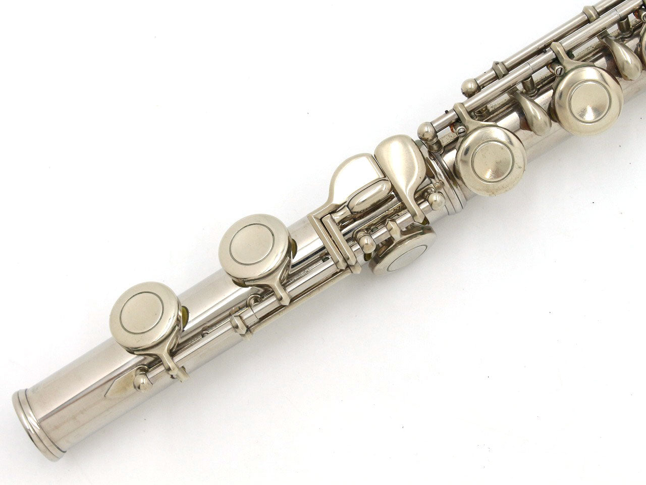 [SN K924] USED MURAMATSU / Flute M-120, silver headstock, all tampos replaced [09]