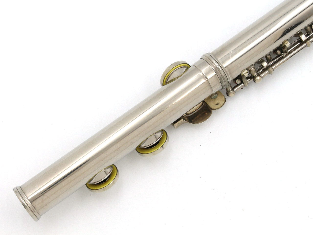 [SN K924] USED MURAMATSU / Flute M-120, silver headstock, all tampos replaced [09]