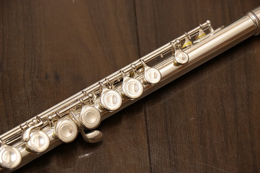 [SN 2039] USED SANKYO / SANKYO SILVER SONIC Silver Flute [10]