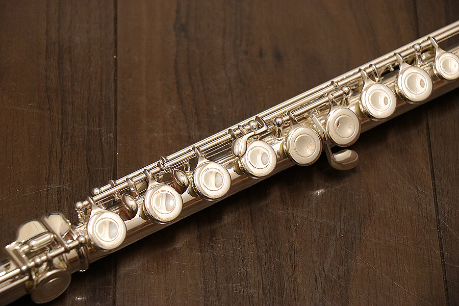 [SN 2039] USED SANKYO / SANKYO SILVER SONIC Silver Flute [10]