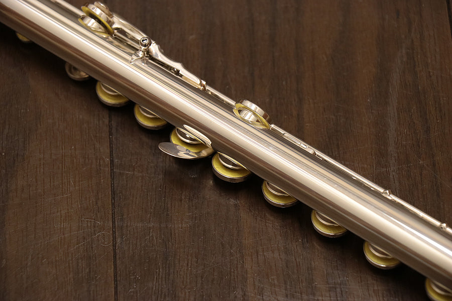 [SN 2039] USED SANKYO / SANKYO SILVER SONIC Silver Flute [10]