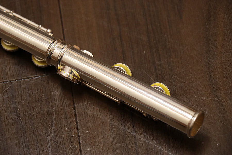 [SN 2039] USED SANKYO / SANKYO SILVER SONIC Silver Flute [10]