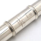 [SN 327] USED YAMAHA / Flute YFL-61 all silver, all tampos replaced [09]
