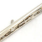 [SN 327] USED YAMAHA / Flute YFL-61 all silver, all tampos replaced [09]