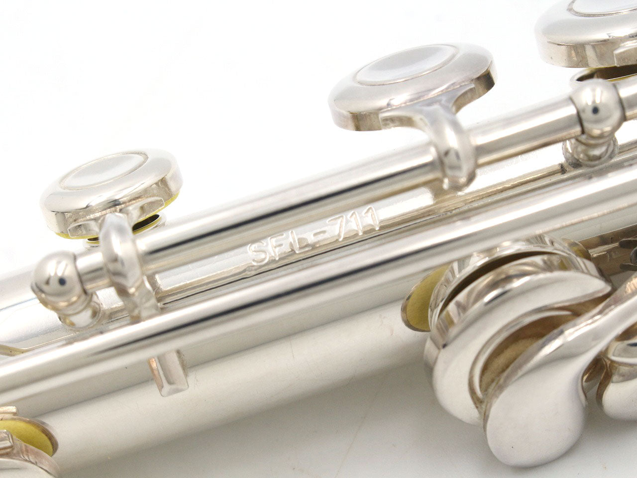 [SN 63096] USED JUPITER / Flute SFL-711, all tampos replaced. [09]