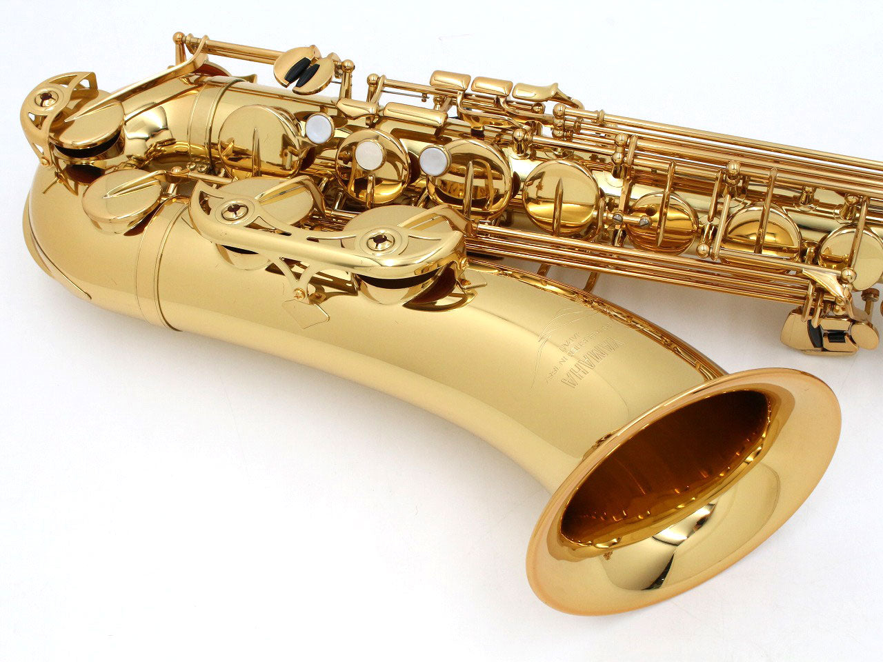 [SN 13315] USED YAMAHA / Tenor sax YTS-34II, all tampos replaced [09]