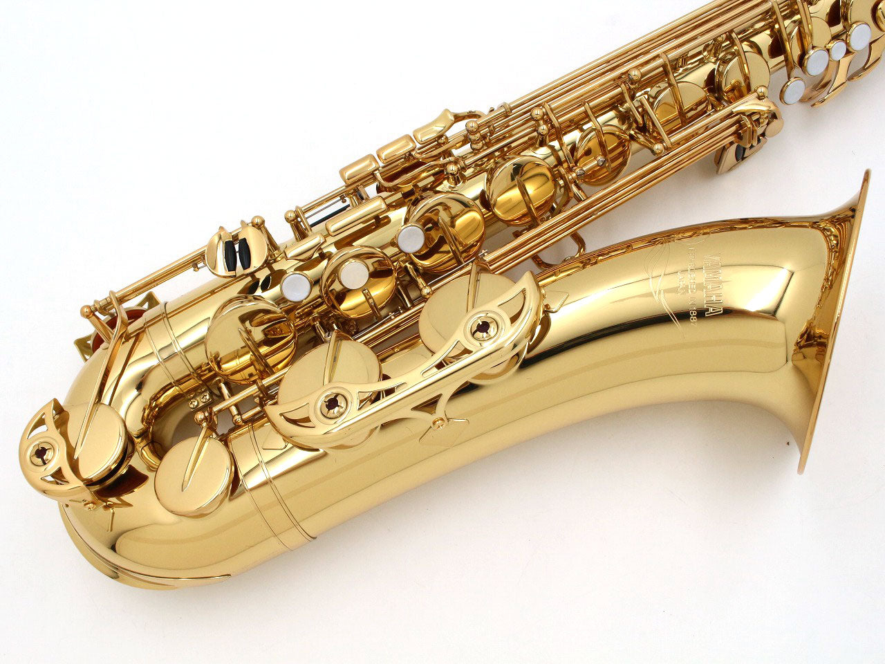 [SN 13315] USED YAMAHA / Tenor sax YTS-34II, all tampos replaced [09]