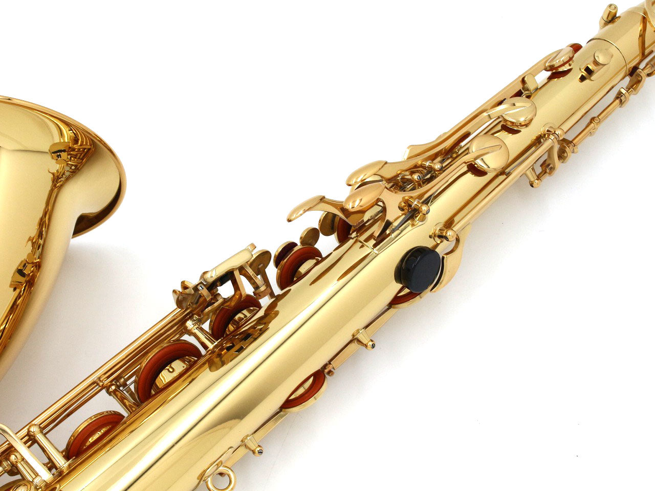 [SN 13315] USED YAMAHA / Tenor sax YTS-34II, all tampos replaced [09]