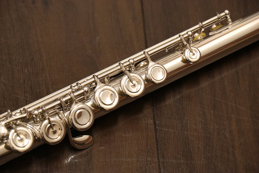 [SN 2145] USED YAMAHA / Yamaha YFL-611II All silver flute [10]