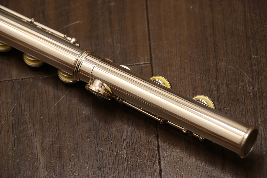 [SN 2145] USED YAMAHA / Yamaha YFL-611II All silver flute [10]