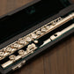 [SN 16163] USED MURAMATSU EX CC Silver Head Flute [10]