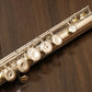 [SN 16163] USED MURAMATSU EX CC Silver Head Flute [10]