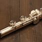 [SN 16163] USED MURAMATSU EX CC Silver Head Flute [10]