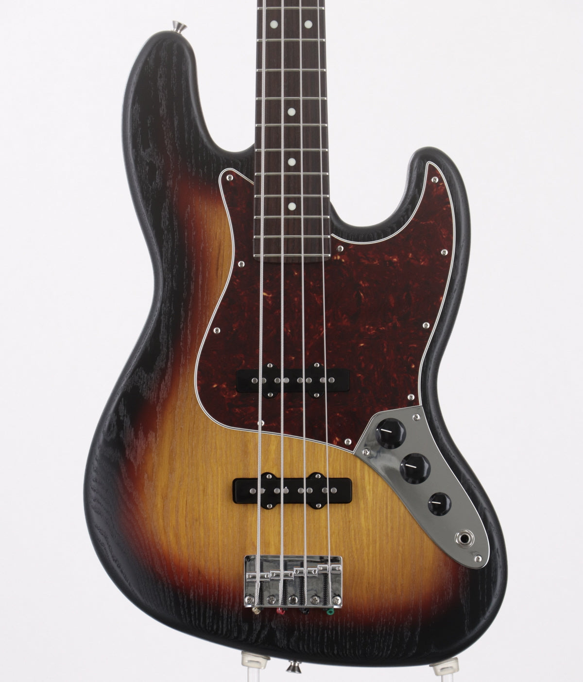 [SN MIJ  JD25006337] USED FENDER MADE IN JAPAN / MIJ LTD RAW ASH JAZZ BASS 3 Tone Sunburst [03]