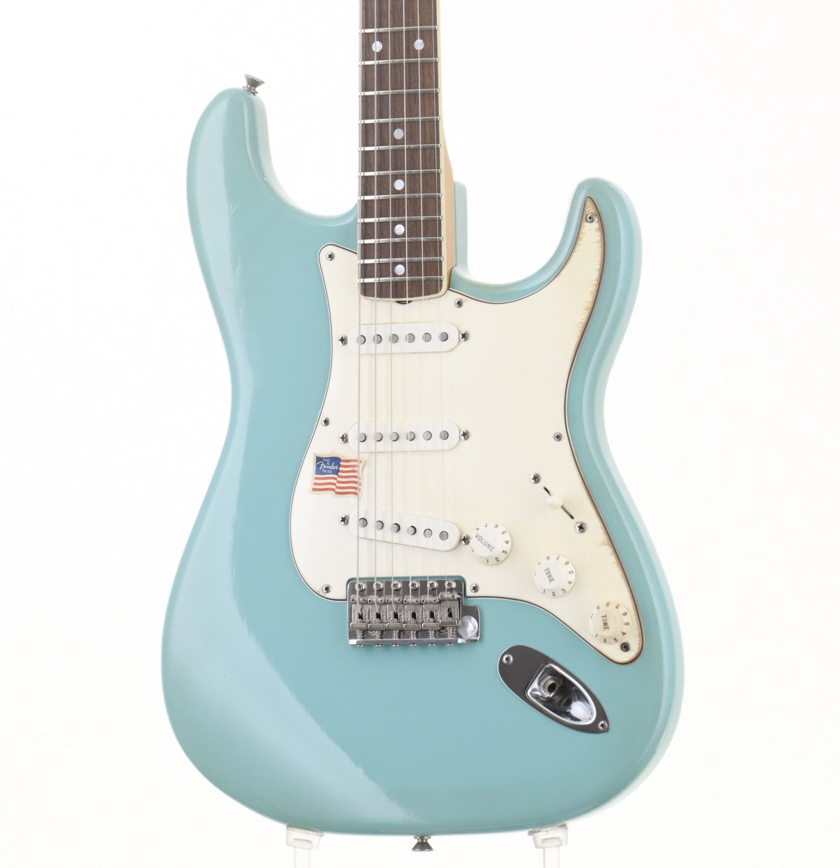 [SN EJ06409] USED Fender USA / Eric Johnson Stratocaster Rosewood Fingerboard, Tropical Turquoise 2009 [05]