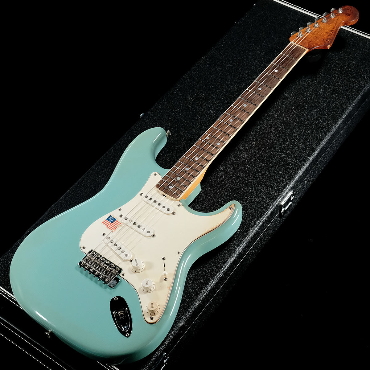 [SN EJ06409] USED Fender USA / Eric Johnson Stratocaster Rosewood Fingerboard, Tropical Turquoise 2009 [05]