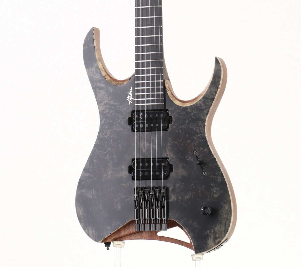 [SN HF2108477] USED MAYONES / HYDRA Elite 6 Trans Black Satin [03]