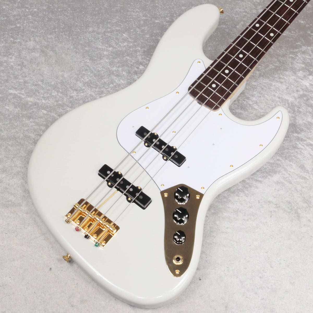 Fender Jazz Bass アイボリー ステッカー多数