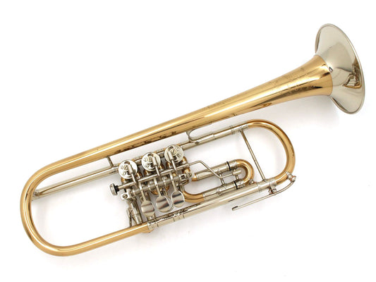 [SN 26548] USED JOHANNES SCHERZER / Rino Rotaly Trumpet [11]