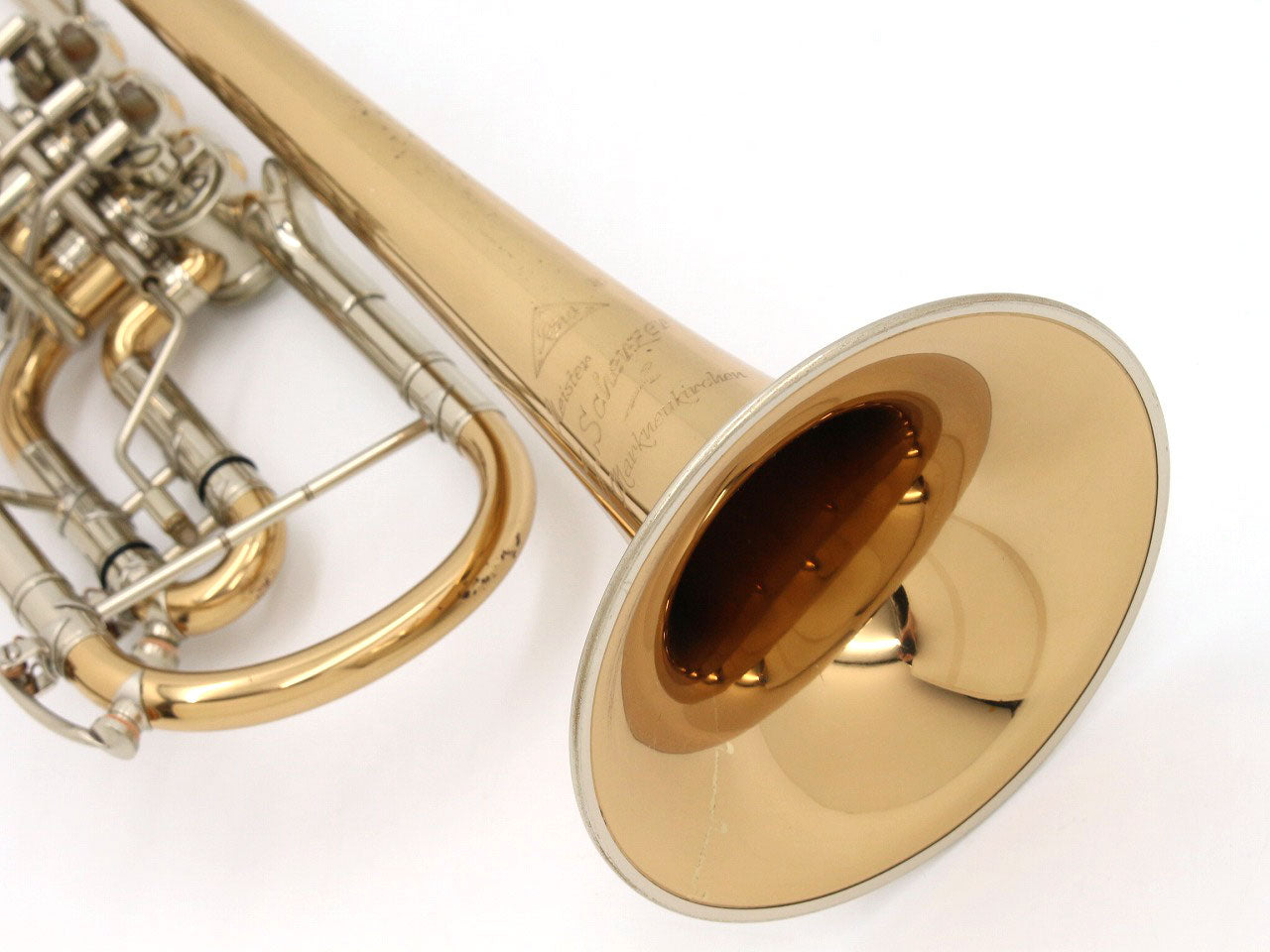 [SN 26548] USED JOHANNES SCHERZER / Rino Rotaly Trumpet [11]