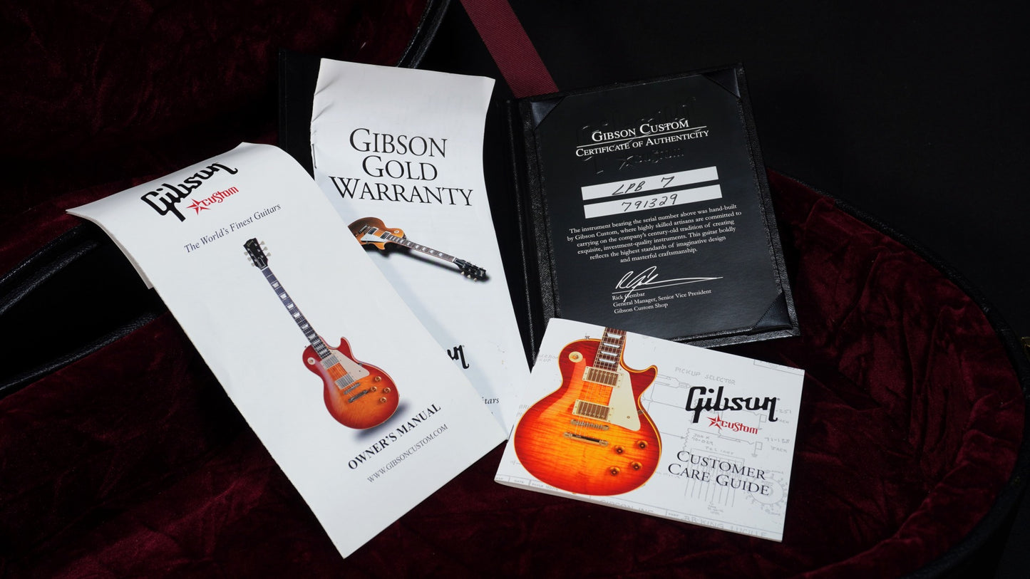 [SN 791329] USED Gibson Custom Shop / Historic Collection 1957 Les Paul Custom VOS Ebony [04]